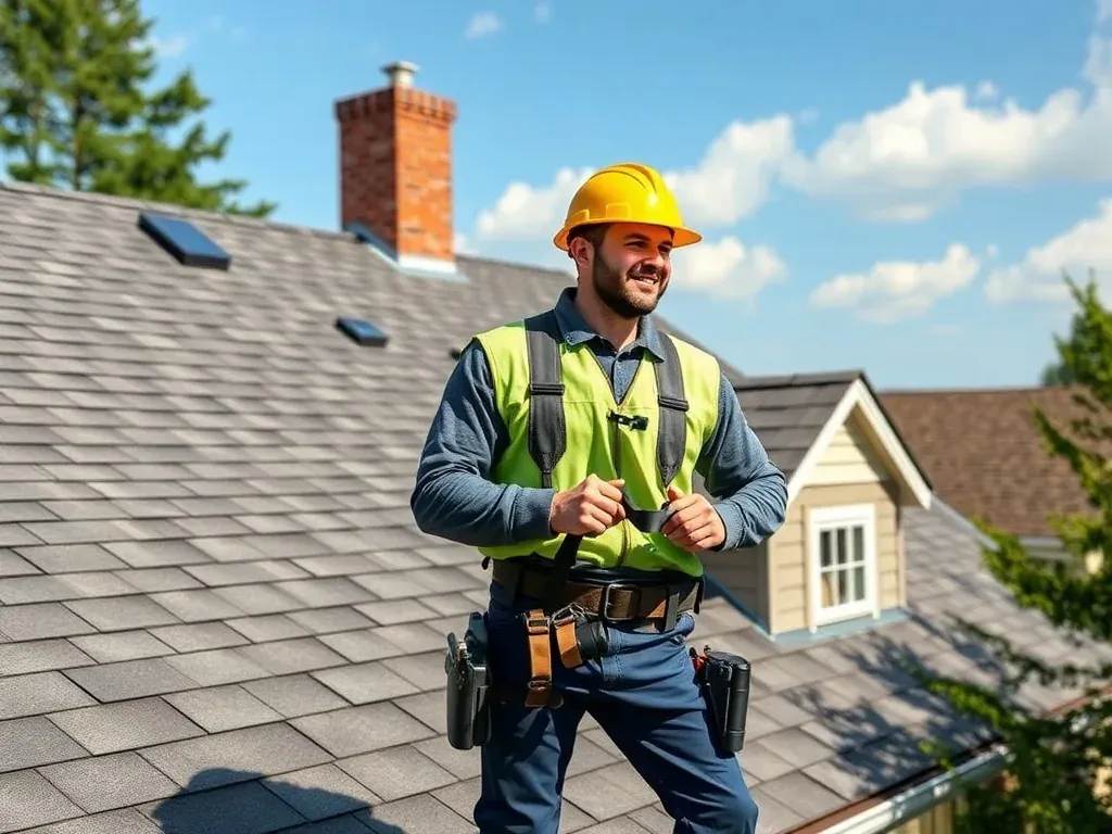 Saddle Brook roofing project