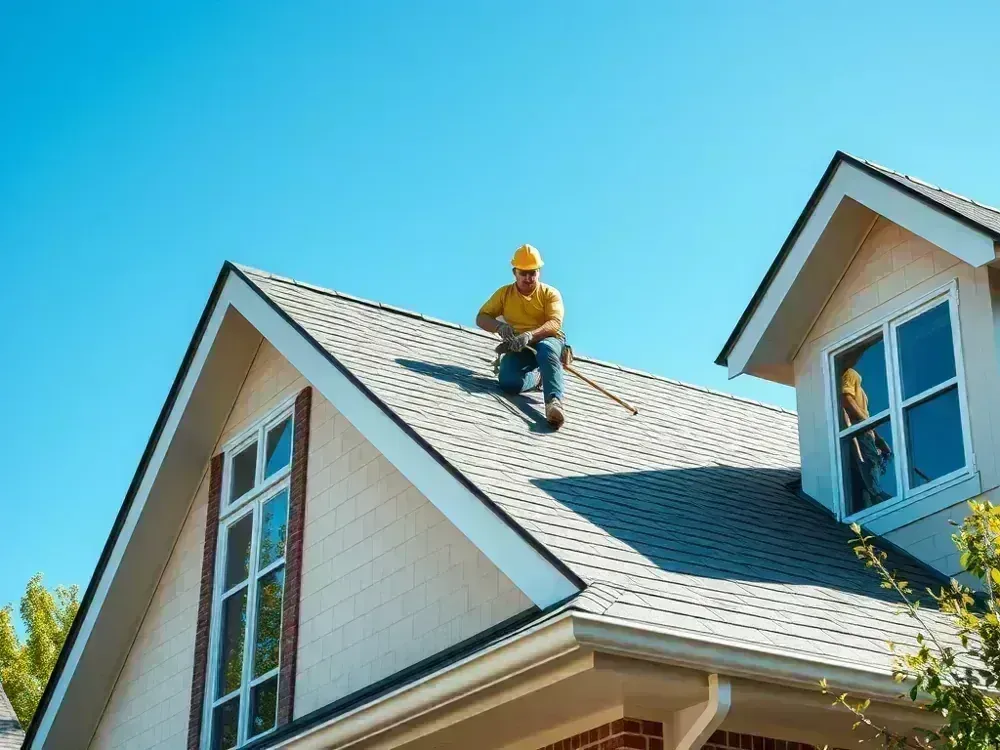 Saddle Brook roofing project